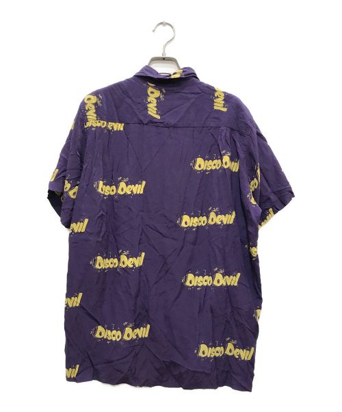 WACKO MARIA（ワコマリア）WACKO MARIA (ワコマリア) disco devil shirt/ディスコデビルシャツ パープル サイズ:Mの古着・服飾アイテム