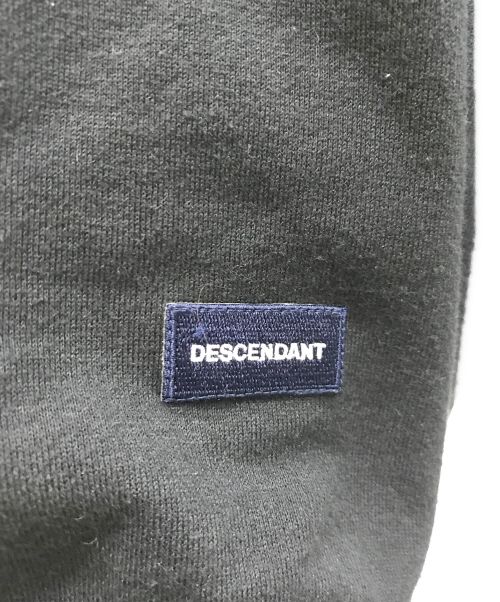 DESCENDANT（ディセンダント）DESCENDANT (ディセンダント) クルーネックスウェット ブラック サイズ:2の古着・服飾アイテム