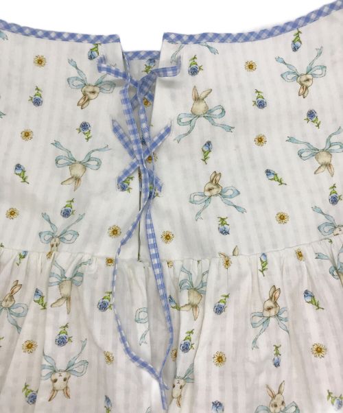 yukiemon（ユキエモン）yukiemon (ユキエモン) リボンバニースカート ホワイト サイズ:３Lの古着・服飾アイテム