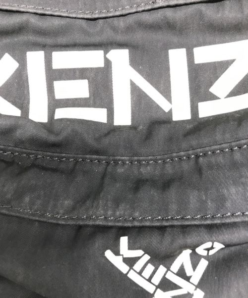 KENZO（ケンゾー）KENZO (ケンゾー) クロスロゴウエストバッグ ブラックの古着・服飾アイテム