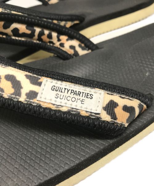 suicoke（スイコック）suicoke (スイコック) WACKO MARIA (ワコマリア) ビーチサンダル ブラック×ベージュ サイズ:25㎝の古着・服飾アイテム