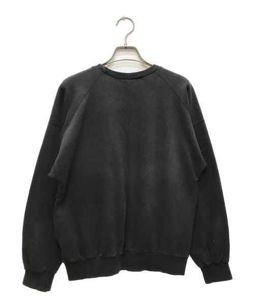 adidas（アディダス）adidas (アディダス) 80's クルーネックスウェット ブラック サイズ:フランス　162の古着・服飾アイテム