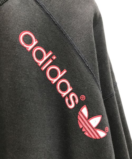 adidas（アディダス）adidas (アディダス) 80's クルーネックスウェット ブラック サイズ:フランス　162の古着・服飾アイテム