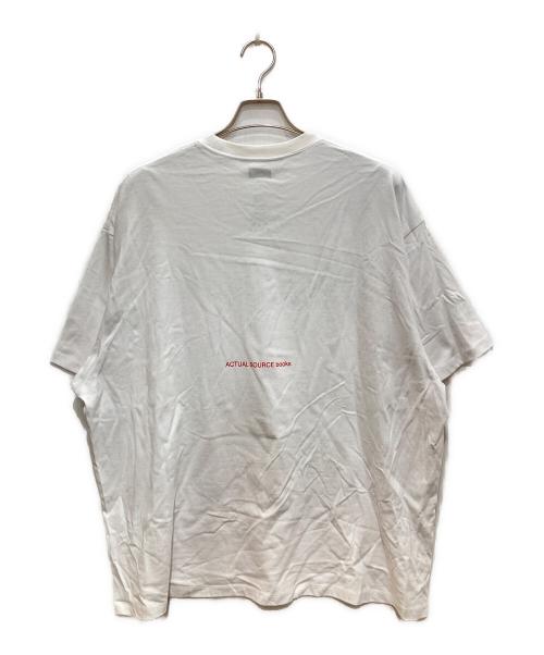 FreshService（フレッシュサービス）FreshService (フレッシュサービス) ACTUAL SOURCE (アクチュアルソース) AS×FS CORPORATE S/S TEE/コーポレート ティー ホワイト サイズ:Lの古着・服飾アイテム