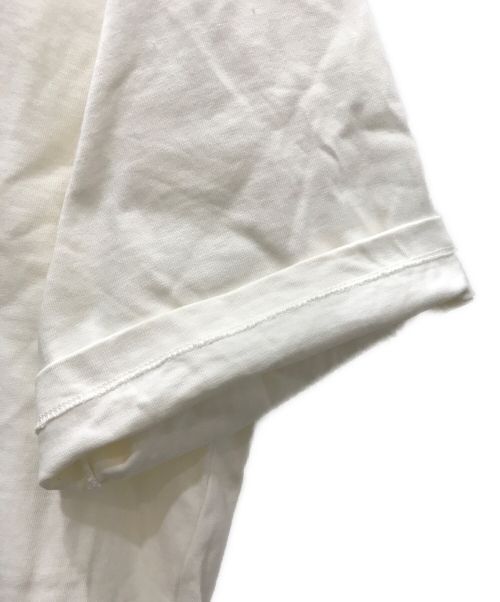 CAMIEL FORTGENS（カミエルフォートヘンス）CAMIEL FORTGENS (カミエルフォートヘンス) “SHIP 2”プリントTシャツ ホワイト サイズ:Mの古着・服飾アイテム