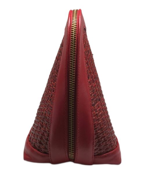 PELLICO（ペリーコ）PELLICO (ペリーコ) カゴハンドバッグ レッドの古着・服飾アイテム