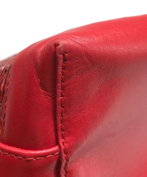 PELLICO（ペリーコ）PELLICO (ペリーコ) カゴハンドバッグ レッドの古着・服飾アイテム