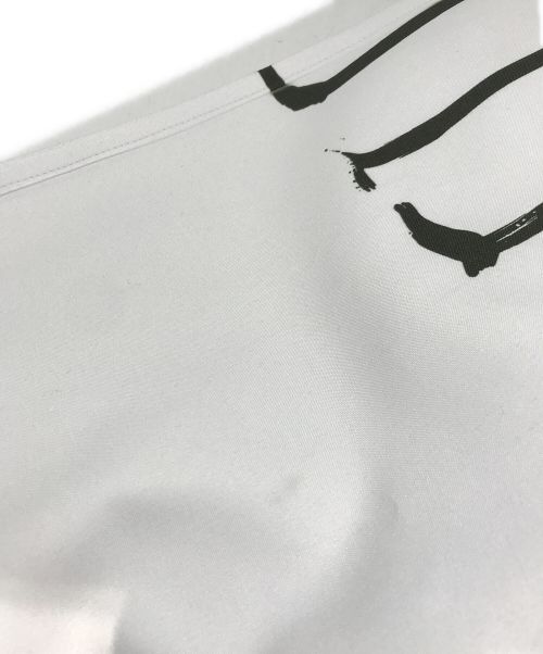 HOMME PLISSE ISSEY MIYAKE（オム プリッセ イッセイ ミヤケ）HOMME PLISSE ISSEY MIYAKE (オムプリッセ イッセイ ミヤケ) PRESS PRINT SHIRT/プレスプリントシャツ/20AWコレクション グレー×ブラック サイズ:3の古着・服飾アイテム