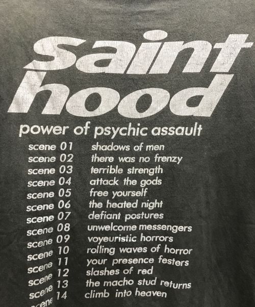 SAINT MICHAEL（セントマイケル）SAINT MICHAEL (セントマイケル) NEIGHBORHOOD (ネイバーフッド) STHD SS TEE/BIKE/コラボTシャツ ブラック サイズ:XLの古着・服飾アイテム