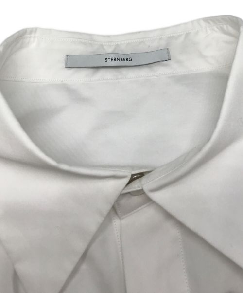 STERNBERG（スタンバーグ）STERNBERG (スタンバーグ) ロングシャツ ホワイト サイズ:Mの古着・服飾アイテム