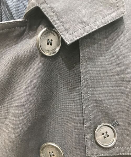 DIOR HOMME（ディオール オム）Dior Homme (ディオール オム) エディ期トレンチコート ブラック サイズ:44の古着・服飾アイテム