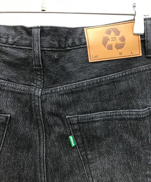 doublet（ダブレット）doublet (ダブレット) INVISIBLE DENIM PANTS ブラック サイズ:Mの古着・服飾アイテム