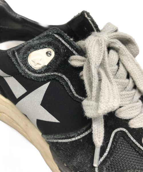 GOLDEN GOOSE（ゴールデングース）GOLDEN GOOSE (ゴールデングース) ランニングハイテクスニーカー ブラック サイズ:35の古着・服飾アイテム