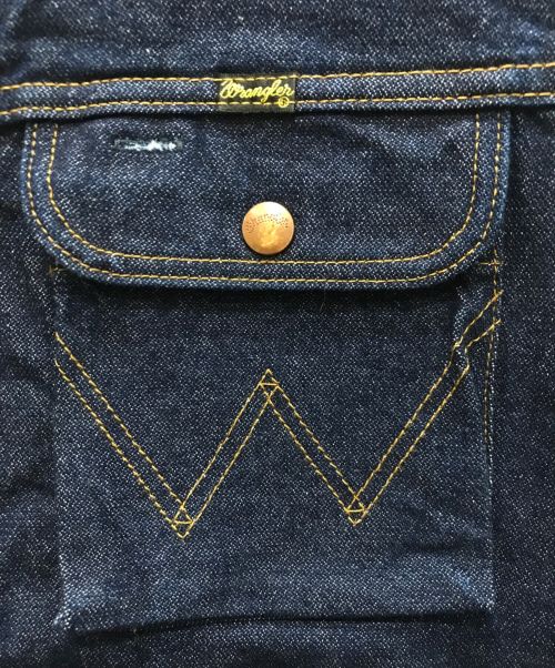 Wrangler（ラングラー）Wrangler (ラングラー) DENIM VEST/デニムベスト インディゴ サイズ:Lの古着・服飾アイテム