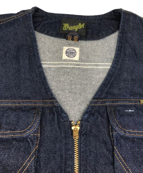 Wrangler（ラングラー）Wrangler (ラングラー) DENIM VEST/デニムベスト インディゴ サイズ:Lの古着・服飾アイテム