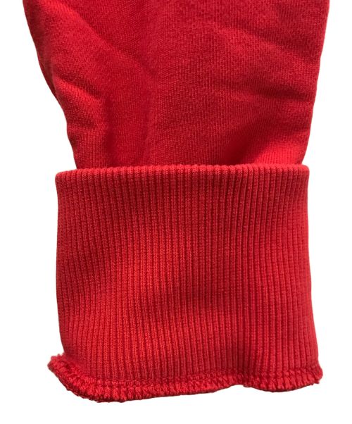 HUGO BOSS（ヒューゴ ボス）HUGO BOSS (ヒューゴ ボス) ロゴスウェット/ビッグロゴ レッド サイズ:Mの古着・服飾アイテム