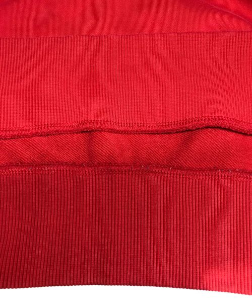 HUGO BOSS（ヒューゴ ボス）HUGO BOSS (ヒューゴ ボス) ロゴスウェット/ビッグロゴ レッド サイズ:Mの古着・服飾アイテム