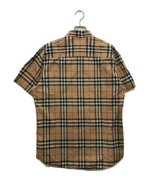 BURBERRY（バーバリー）BURBERRY (バーバリー) チェックシャツ ベージュ サイズ:Mの古着・服飾アイテム