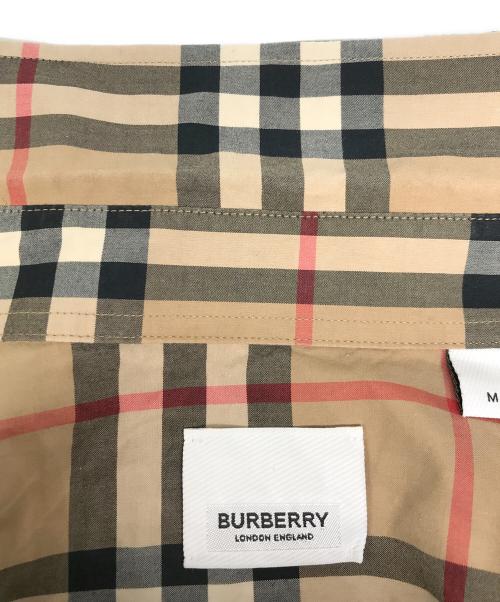 BURBERRY（バーバリー）BURBERRY (バーバリー) チェックシャツ ベージュ サイズ:Mの古着・服飾アイテム