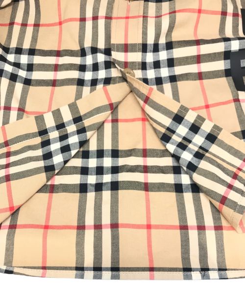 BURBERRY（バーバリー）BURBERRY (バーバリー) チェックシャツ ベージュ サイズ:Mの古着・服飾アイテム