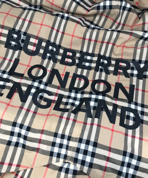 BURBERRY（バーバリー）BURBERRY (バーバリー) チェックシャツ ベージュ サイズ:Mの古着・服飾アイテム