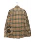 BURBERRY (バーバリー) チェックシャツ ベージュ サイズ:M：26000円