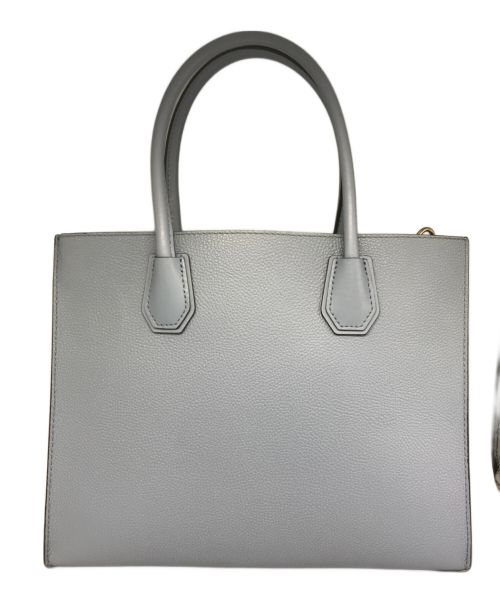 MICHAEL KORS（マイケル・コース）MICHAEL KORS (マイケルコース) マーサー ラージ アコーディオン トート/Mercer Large Pebbled Leather Accordion Tote Bag スカイブルーの古着・服飾アイテム