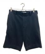 GIVENCHYジバンシィ）の古着「サイドジップスウェットショーツ」｜ブラック