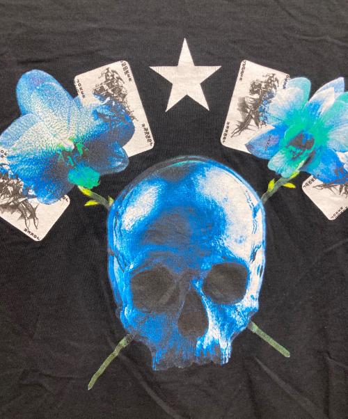 GIVENCHY（ジバンシィ）GIVENCHY (ジバンシィ) トランプスカルフラワーTシャツ ブラック サイズ:Sの古着・服飾アイテム