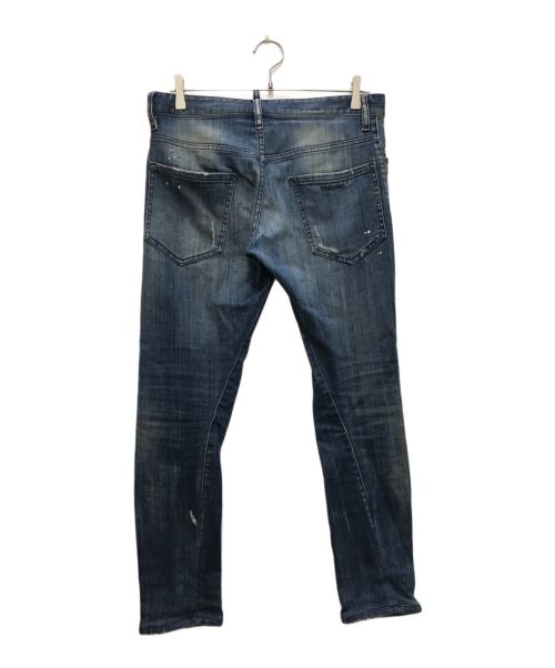 DSQUARED2（ディースクエアード）DSQUARED2 (ディースクエアード) デニムパンツ インディゴ サイズ:46の古着・服飾アイテム