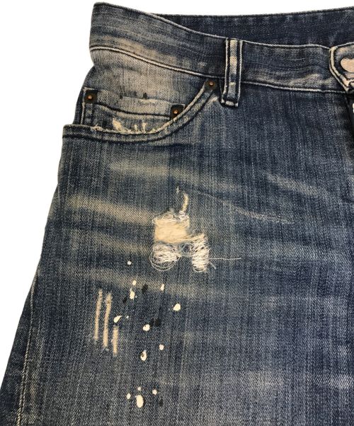 DSQUARED2（ディースクエアード）DSQUARED2 (ディースクエアード) デニムパンツ インディゴ サイズ:46の古着・服飾アイテム