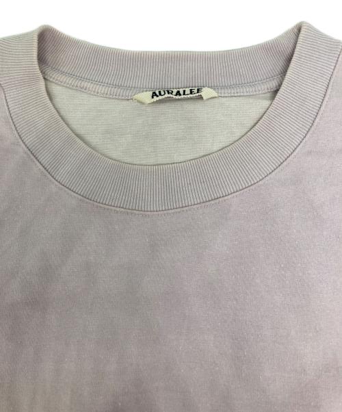 AURALEE（オーラリー）AURALEE (オーラリー) STAND UP TEE/スタンドアップ ティー パープル サイズ:4の古着・服飾アイテム