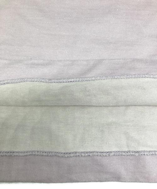 AURALEE（オーラリー）AURALEE (オーラリー) STAND UP TEE/スタンドアップ ティー パープル サイズ:4の古着・服飾アイテム