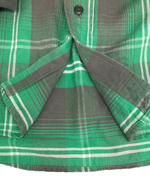 Hysteric Glamour（ヒステリックグラマー）Hysteric Glamour (ヒステリックグラマー) 長袖シャツ グリーン サイズ:Mの古着・服飾アイテム