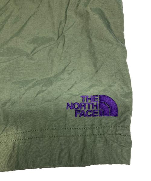 THE NORTHFACE PURPLELABEL（ザ・ノースフェイス パープルレーベル）THE NORTHFACE PURPLELABEL (ザ・ノースフェイス パープルレーベル) ナイロンショーツ グリーン サイズ:36の古着・服飾アイテム