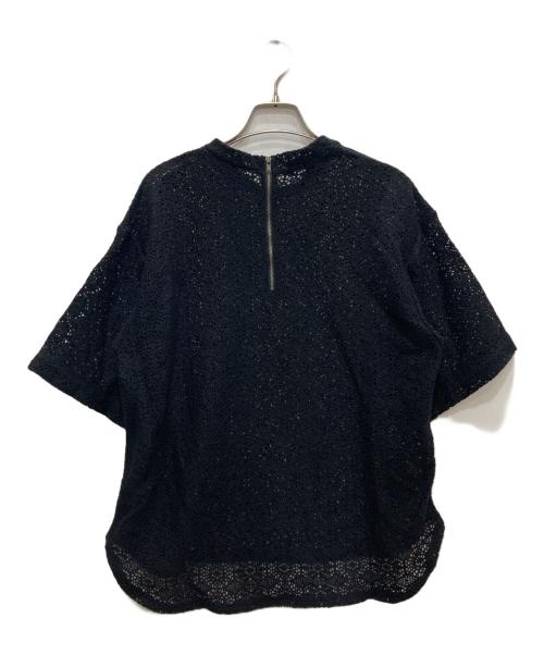 FLORENT（フローレント）FLORENT (フローレント) クラフトレーストップ ブラック サイズ:00の古着・服飾アイテム