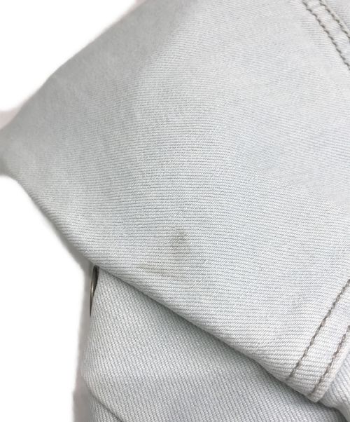 YANUK（ヤヌーク）YANUK (ヤヌーク) ショート丈デニムジャケット インディゴ サイズ:Fの古着・服飾アイテム