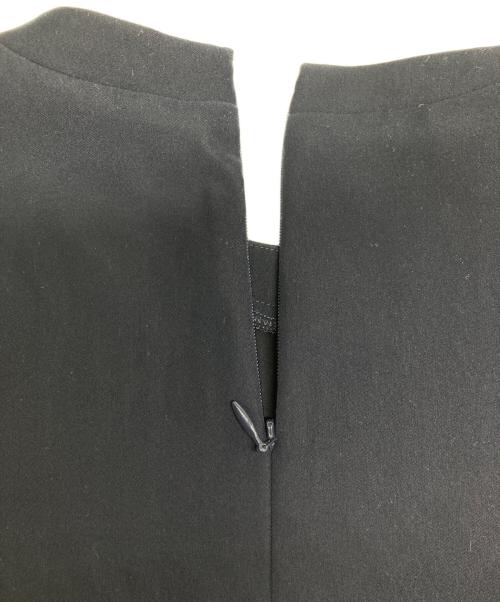 ENFOLD（エンフォルド）ENFOLD (エンフォルド) ライトダブルサテン ロールUP Tシャツ ネイビー サイズ:38の古着・服飾アイテム