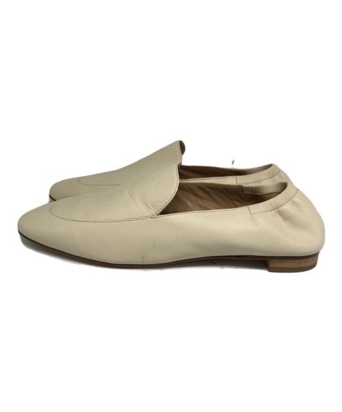 Brenta（ブレンタ）Brenta (ブレンタ) フラットスリッポン ベージュ サイズ:36の古着・服飾アイテム