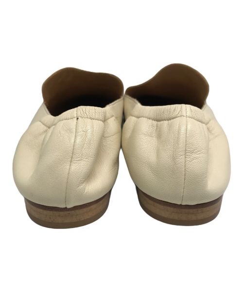 Brenta（ブレンタ）Brenta (ブレンタ) フラットスリッポン ベージュ サイズ:36の古着・服飾アイテム