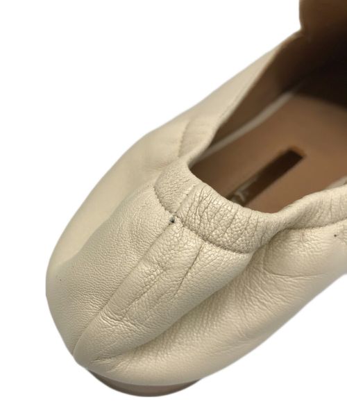 Brenta（ブレンタ）Brenta (ブレンタ) フラットスリッポン ベージュ サイズ:36の古着・服飾アイテム