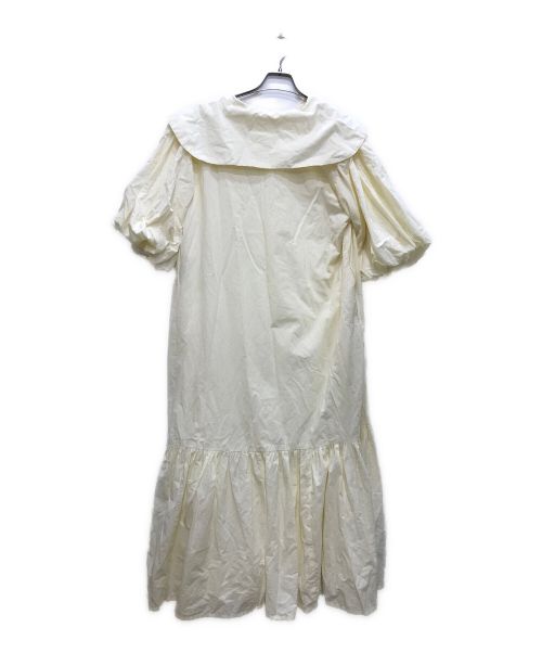 CASA FLINE（カーサフライン）CASA FLINE (カーサフライン) ブラウスワンピース アイボリー サイズ:F 未使用品の古着・服飾アイテム