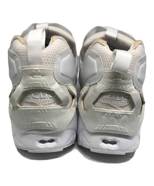 REEBOK（リーボック）REEBOK Maison Margiela Instapump Fury Memory Of／インスタポンプヒューリーメモリーオブ ホワイト サイズ:mm295/cm29.5/USA11 1/2 /UK 10 1/2 / EUR 45の古着・服飾アイテム