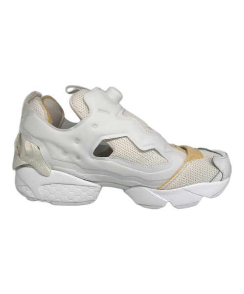 REEBOK（リーボック）REEBOK Maison Margiela Instapump Fury Memory Of／インスタポンプヒューリーメモリーオブ ホワイト サイズ:mm295/cm29.5/USA11 1/2 /UK 10 1/2 / EUR 45の古着・服飾アイテム