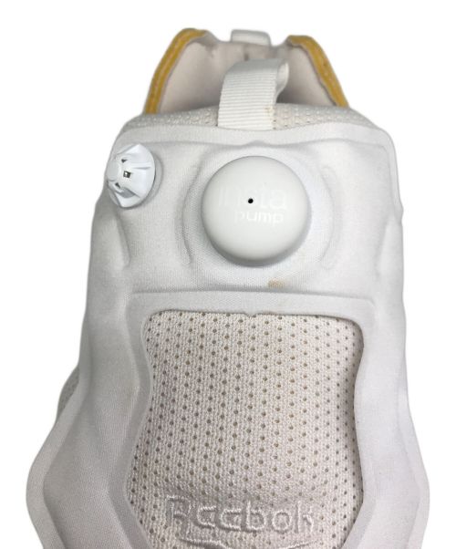 REEBOK（リーボック）REEBOK Maison Margiela Instapump Fury Memory Of／インスタポンプヒューリーメモリーオブ ホワイト サイズ:mm295/cm29.5/USA11 1/2 /UK 10 1/2 / EUR 45の古着・服飾アイテム