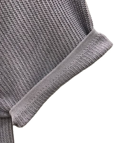 HERMES（エルメス）HERMES (エルメス) シルクS/Sニット パープル サイズ:36の古着・服飾アイテム