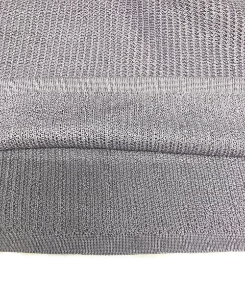 HERMES（エルメス）HERMES (エルメス) シルクS/Sニット パープル サイズ:36の古着・服飾アイテム