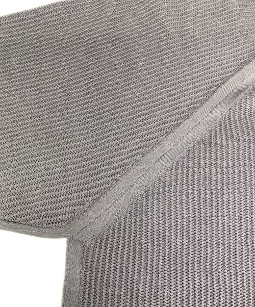 HERMES（エルメス）HERMES (エルメス) シルクS/Sニット パープル サイズ:36の古着・服飾アイテム