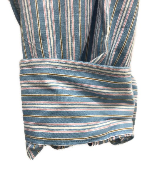 Marvine Pontiak Shirt Makers（マーヴィンポンティアックシャツメイカーズ）Marvine Pontiak Shirt Makers (マーヴィンポンティアックシャツメイカーズ) Skipper SH C/スキッパーシャツ スカイブルー サイズ:ONE SIZEの古着・服飾アイテム