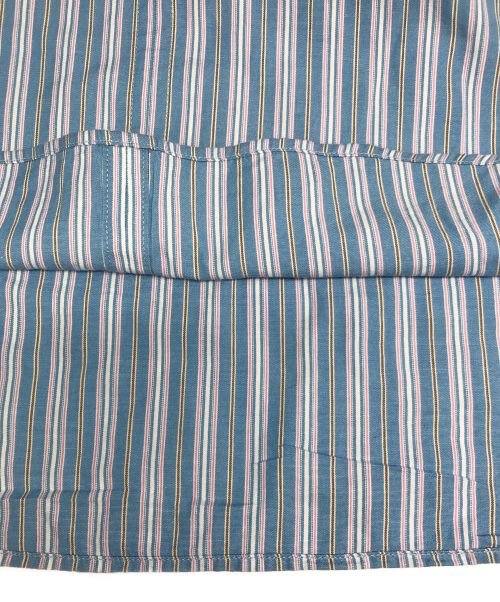 Marvine Pontiak Shirt Makers（マーヴィンポンティアックシャツメイカーズ）Marvine Pontiak Shirt Makers (マーヴィンポンティアックシャツメイカーズ) Skipper SH C/スキッパーシャツ スカイブルー サイズ:ONE SIZEの古着・服飾アイテム